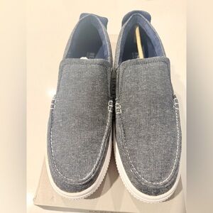 Kenneth Cole Reaction Men’s Ankir Slip-On Sneakers | Gray Textile | Size 10.5